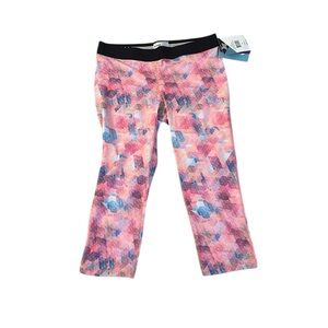 NWT JRS Soffe Dri Capri Length Low Rise Leggings